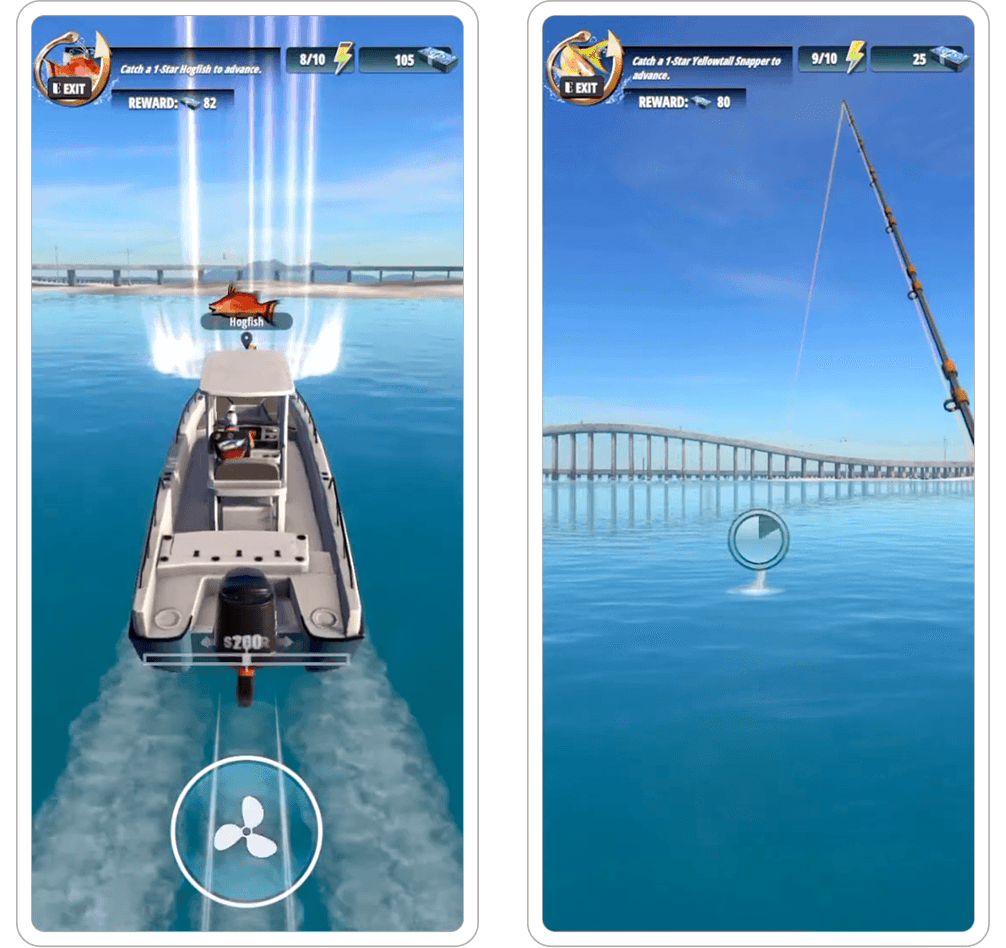 Tap Sports Fishing Mobile Slide 01