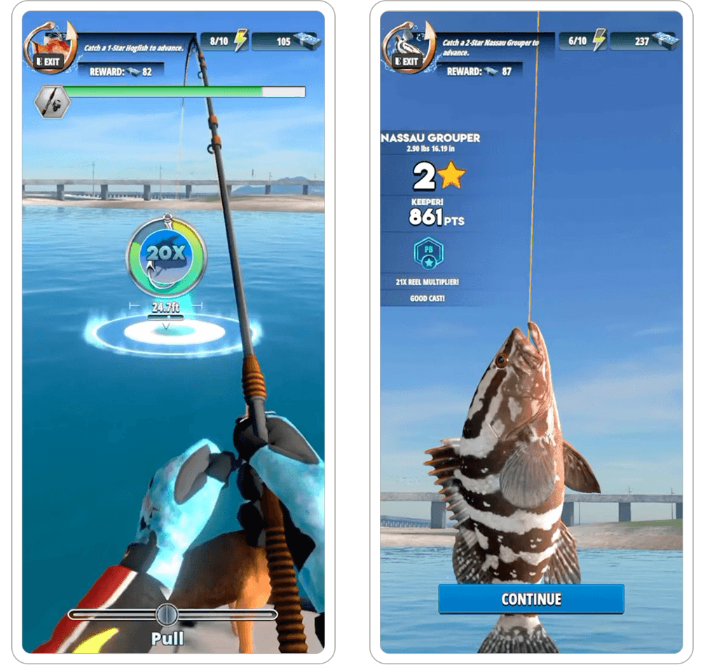 Tap Sports Fishing Mobile Slide 02